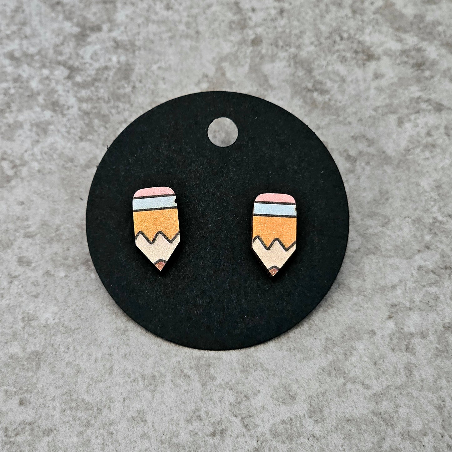 Pencil earrings