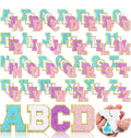 Patch Chenille Letter - Solid Color