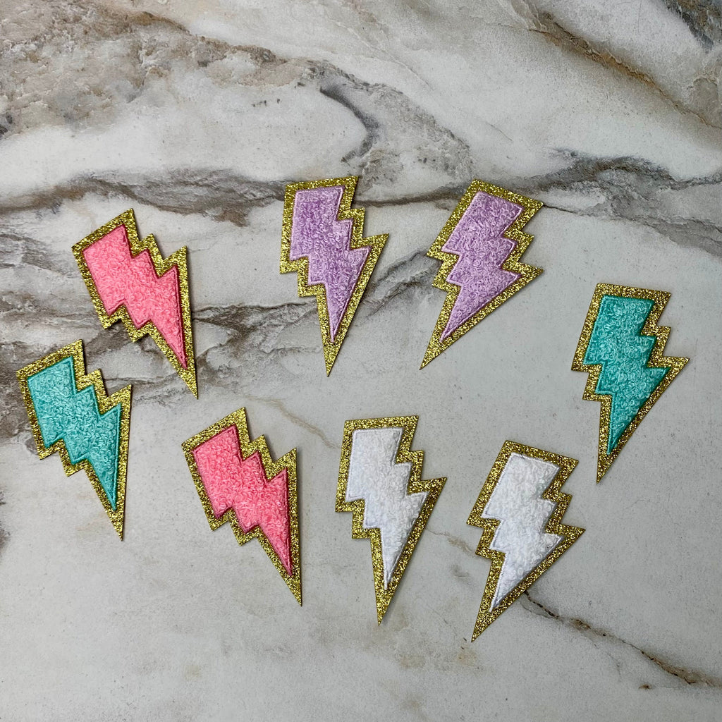 Patch Chenille - Lightning Bolt