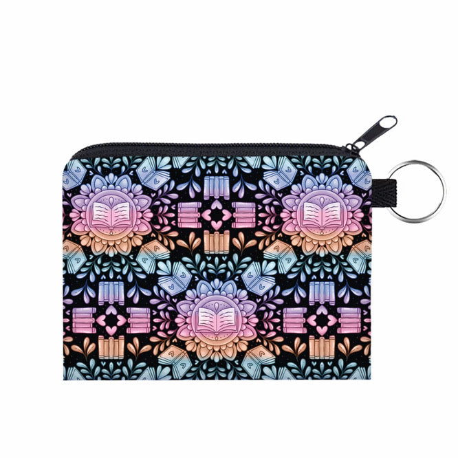 Mini Pouch - Book Mandala