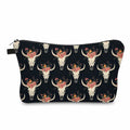 Pouch - Animal Bull Skull Floral