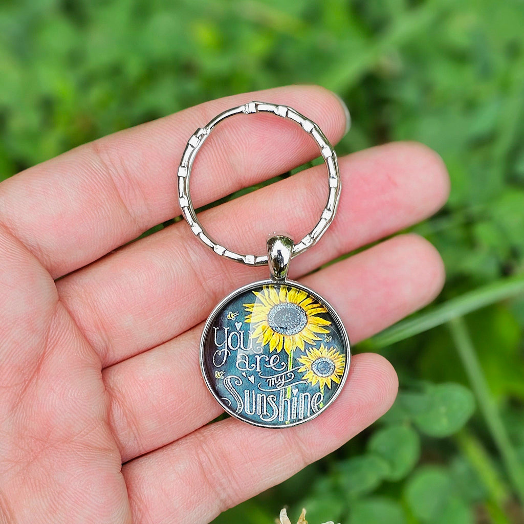 You are my sunshine keychain