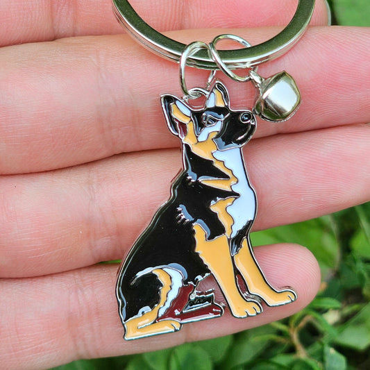 Dog keychain