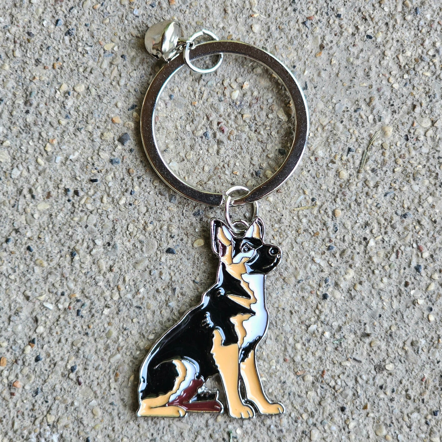 Dog keychain