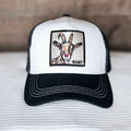 Goat Hat - Black/White