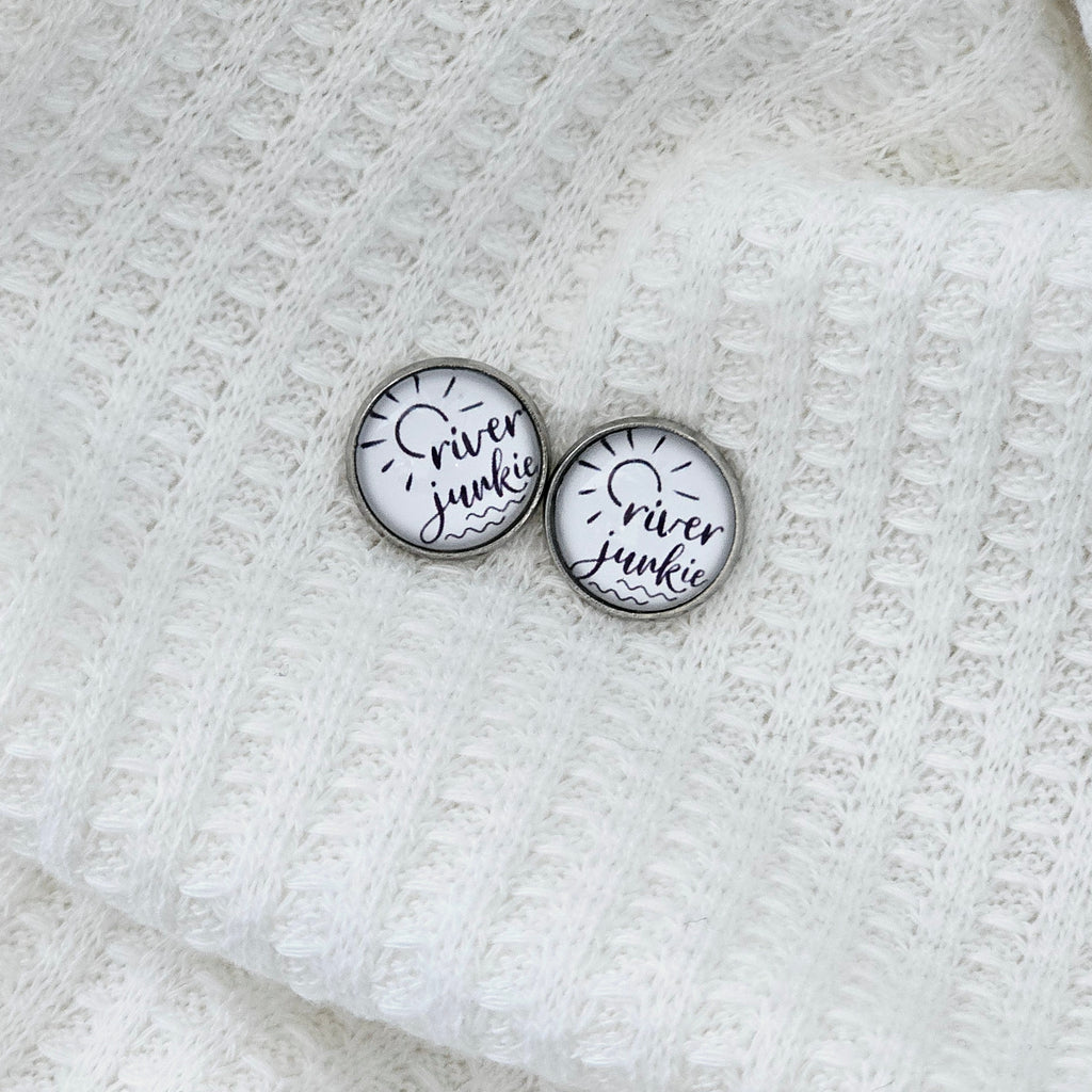 River junkie earrings