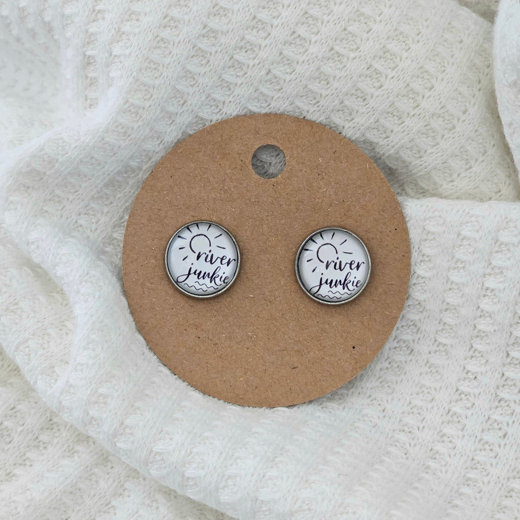 River junkie earrings