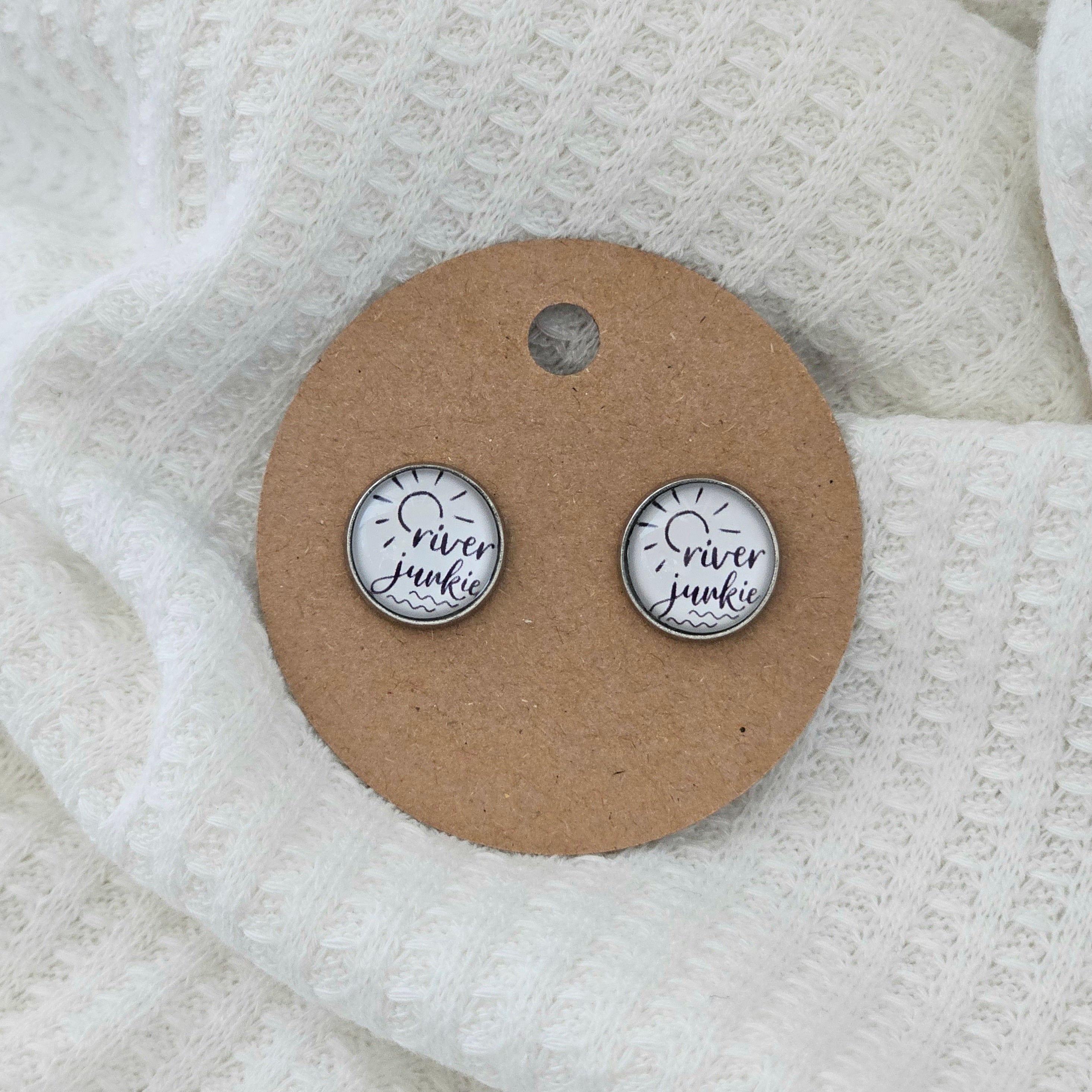 River junkie earrings