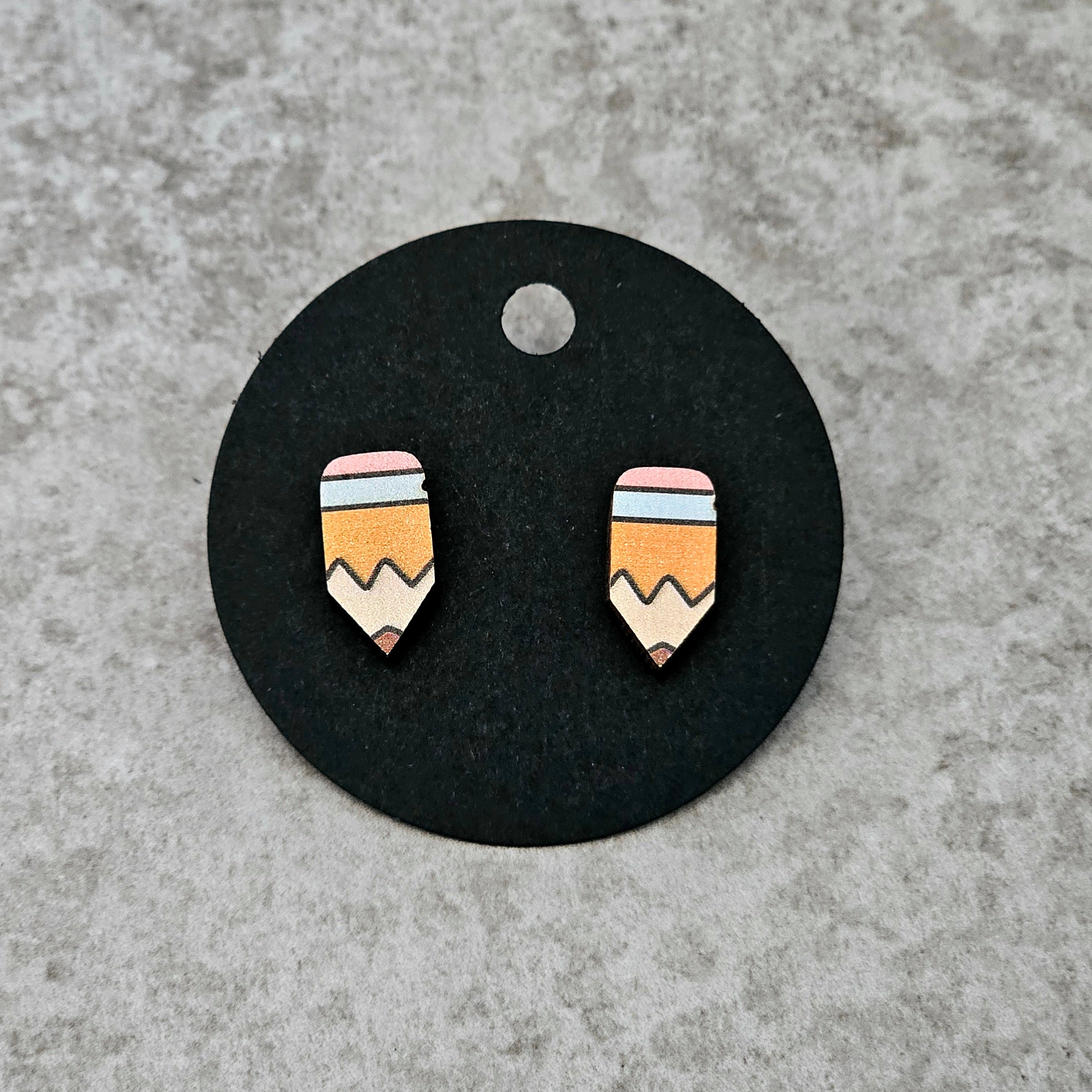 Pencil earrings