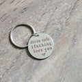 Drive safe keychain