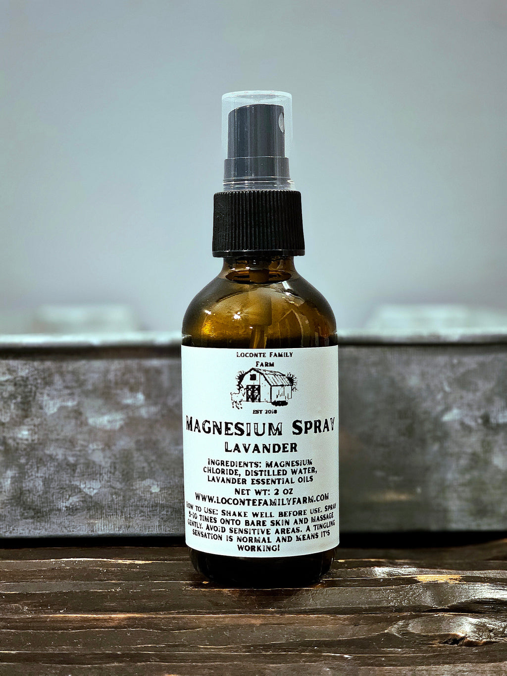 Magnesium spray - Lavander