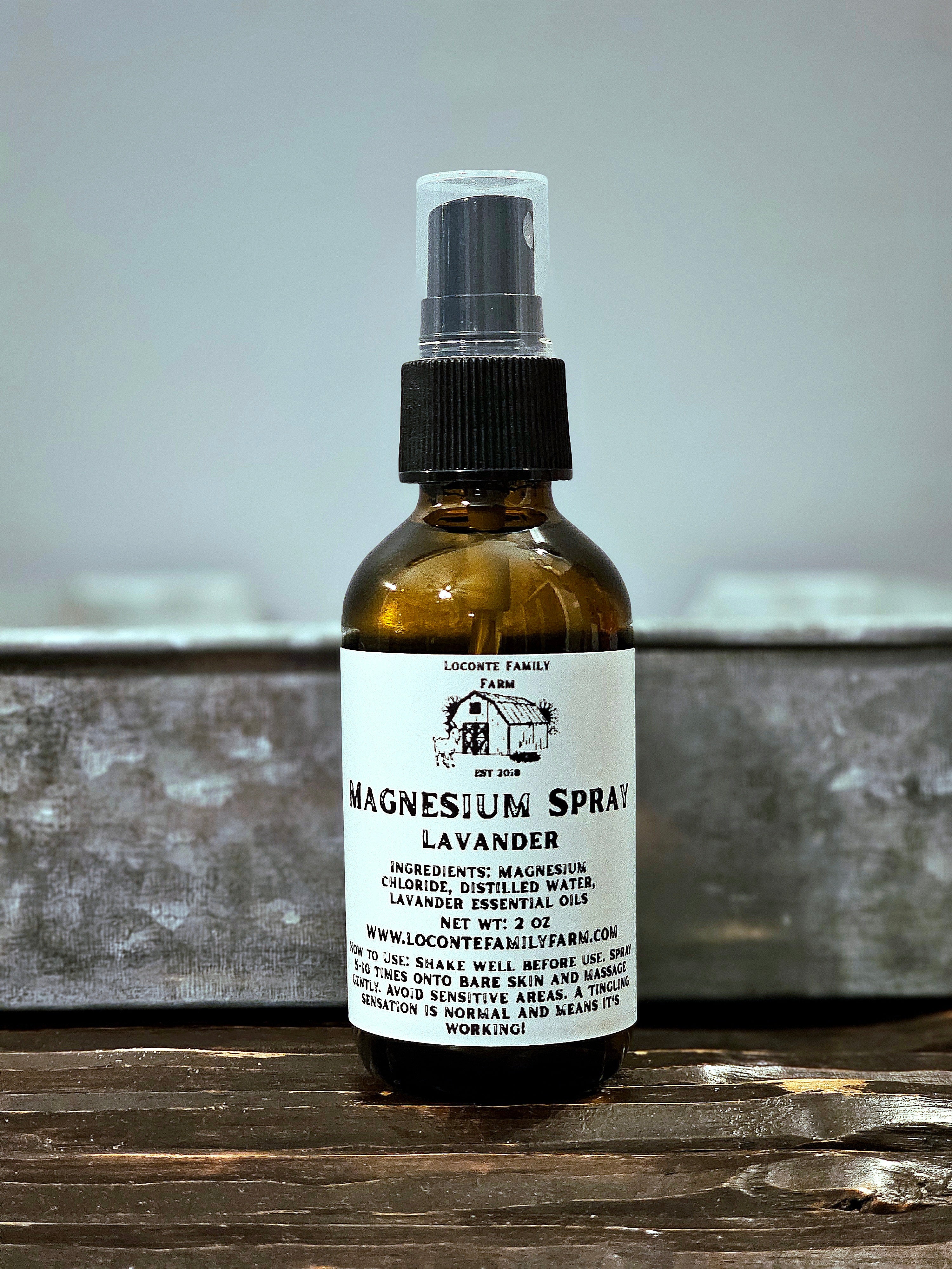 Magnesium spray - Lavander