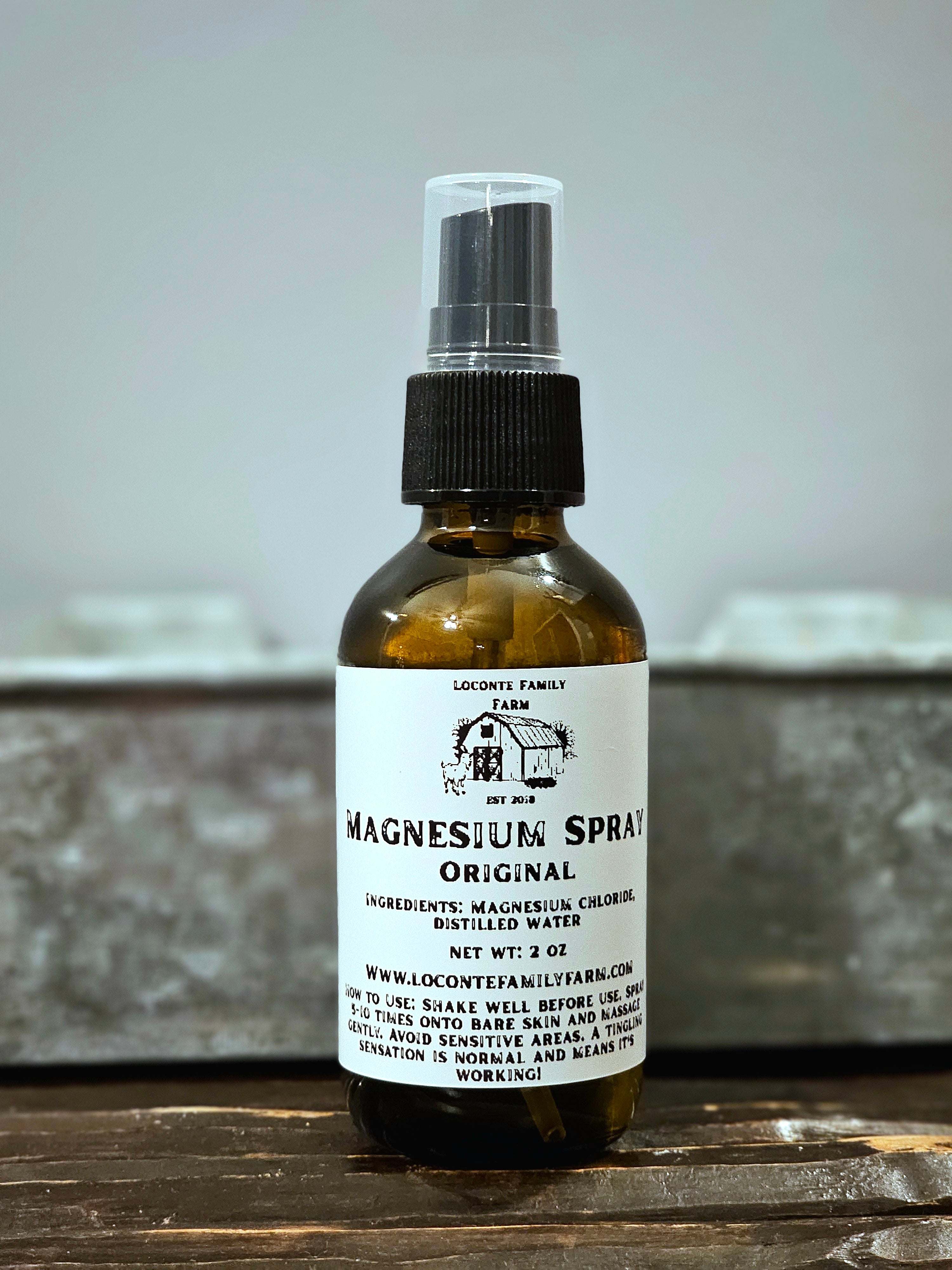 Magnesium spray