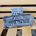 Claw clip large - grey marble