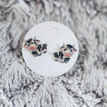 Cow earrings