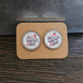 Best teacher ever earrings