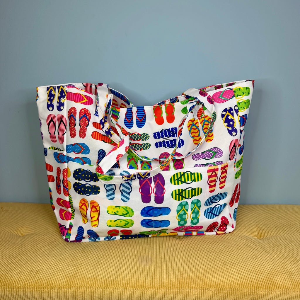 Tote Bag - Summer Flip Flops