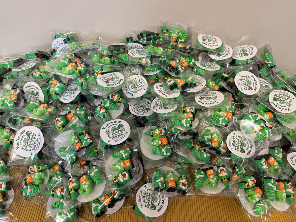 Gnome Figurines  - St. Patrick’s Day Individual Assortment (3 pack)