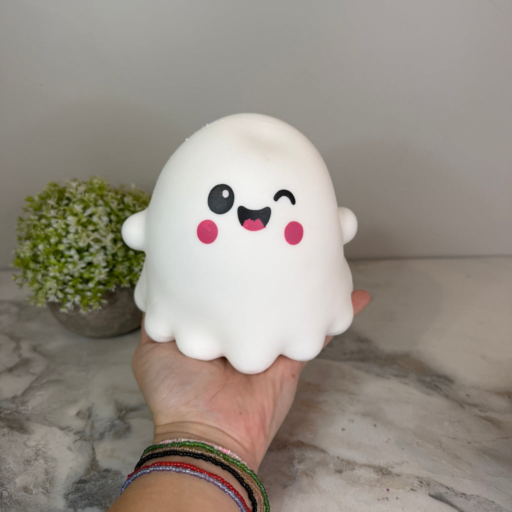 Squishy Toy - Halloween Jumbo Wink Ghost