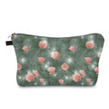 Pouch - Floral Sage Green Star Roses