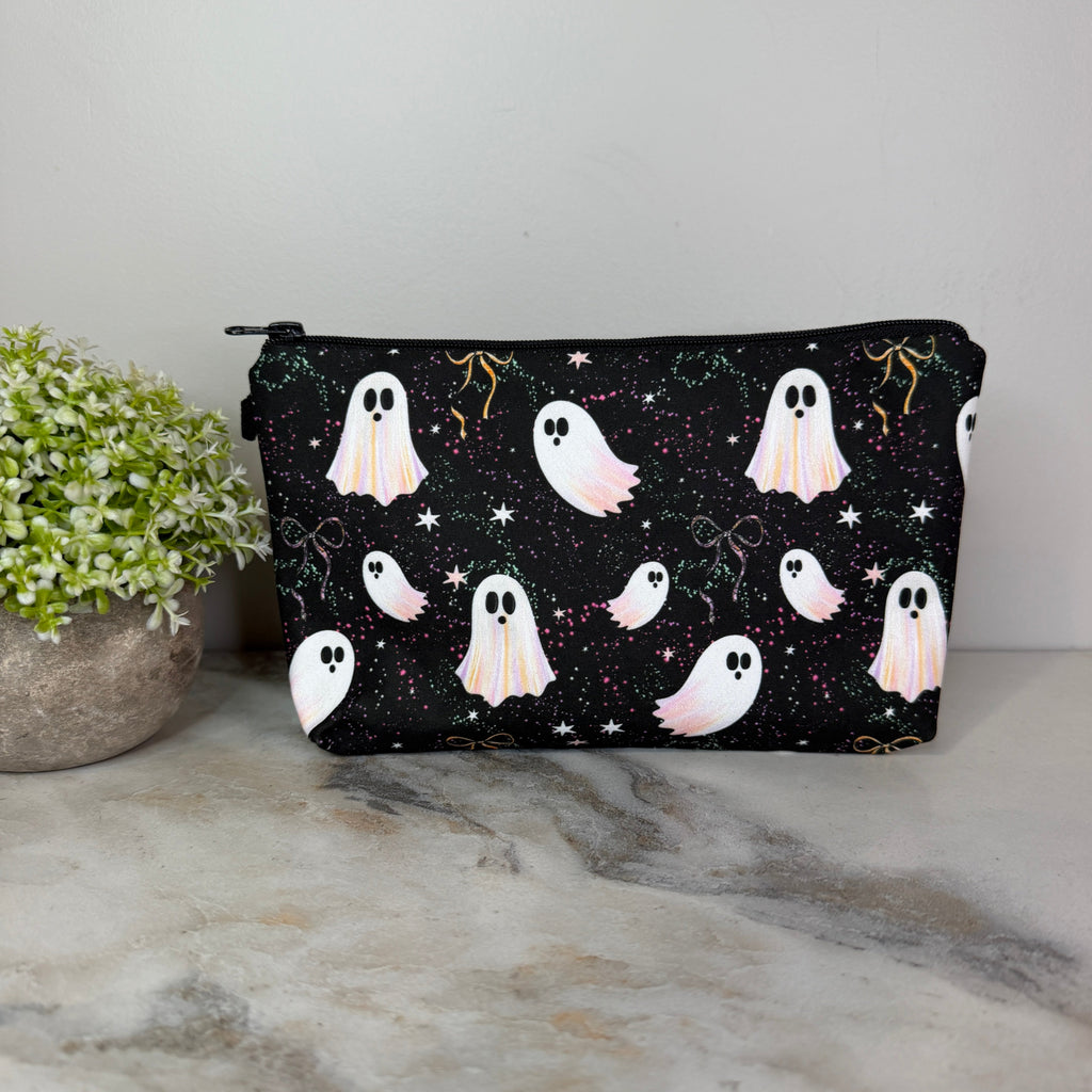 Pouch - Halloween Fall - Ghost Galaxy Splatter