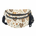 The Roni Nylon Crossbody - Religious Jesus Loves You Bronze