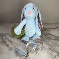 Bundled Set - Blue Bunny Keychain