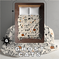Blanket Halloween #4 - Ghost Cats - PREORDER