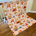 Blanket Halloween #32 - Fall Gnomes