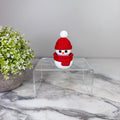 Clicker Toy - Christmas Snowman Scarf