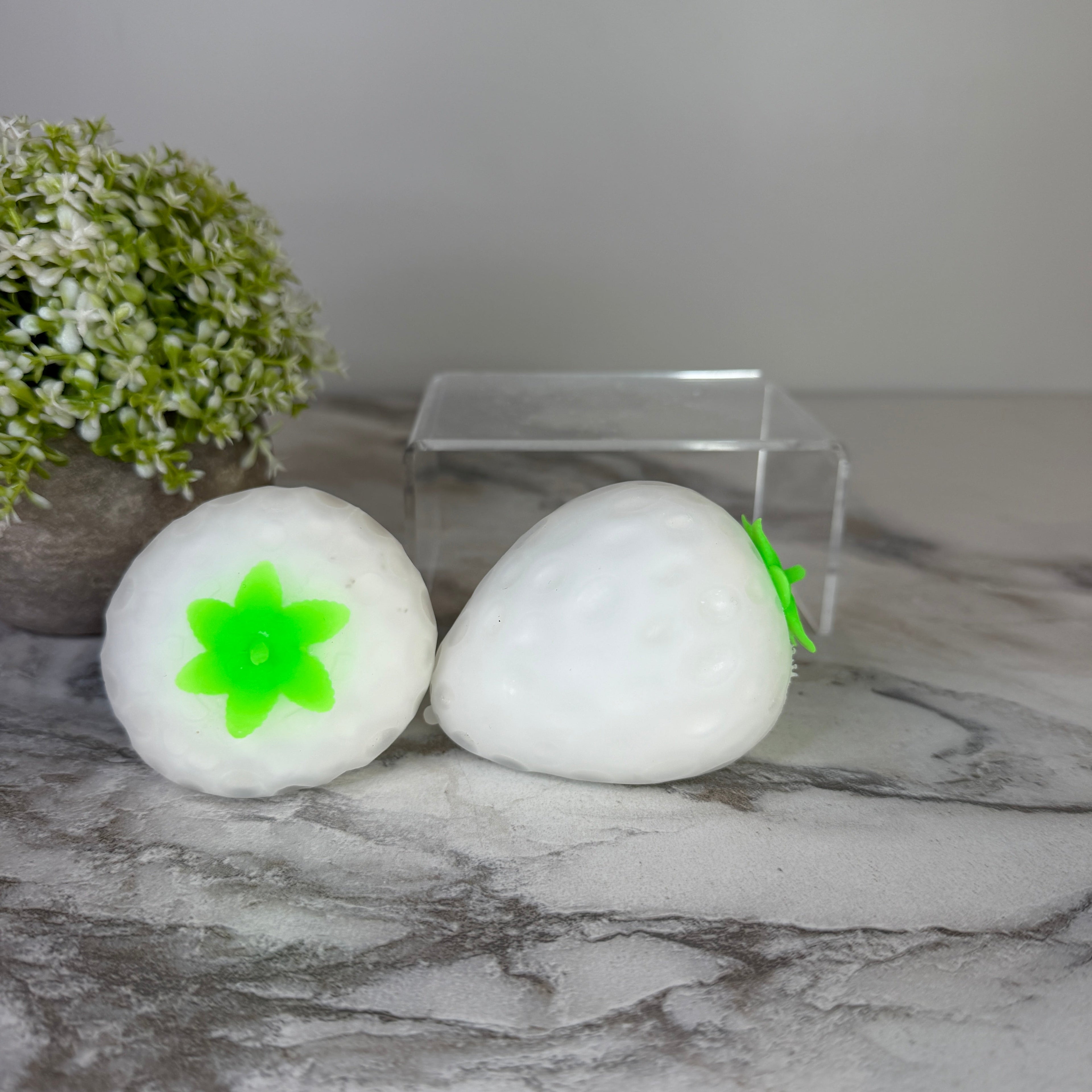 Squishy Toy - Sunlight Color Changing Strawberry, Larger