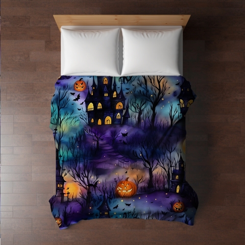 Blanket Halloween #17 - Haunted House - PREORDER