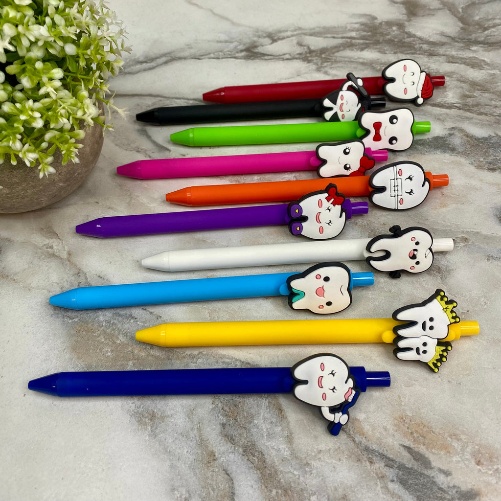 Pen - Tooth Colorful Mix