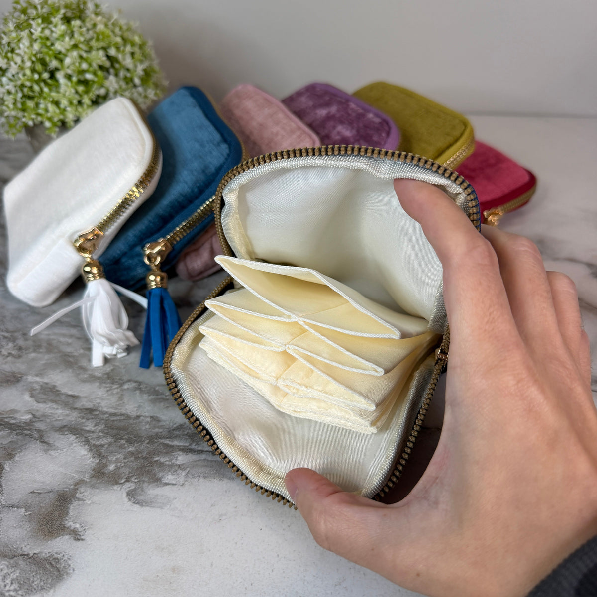 Zip Travel Pouch - Jewelry Storage