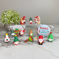 Gnome Figurines  - Christmas Assortment (3 pack)