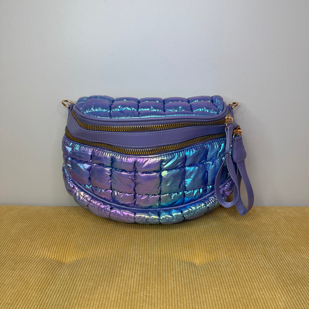 The Roni Nylon Crossbody - Puffer
