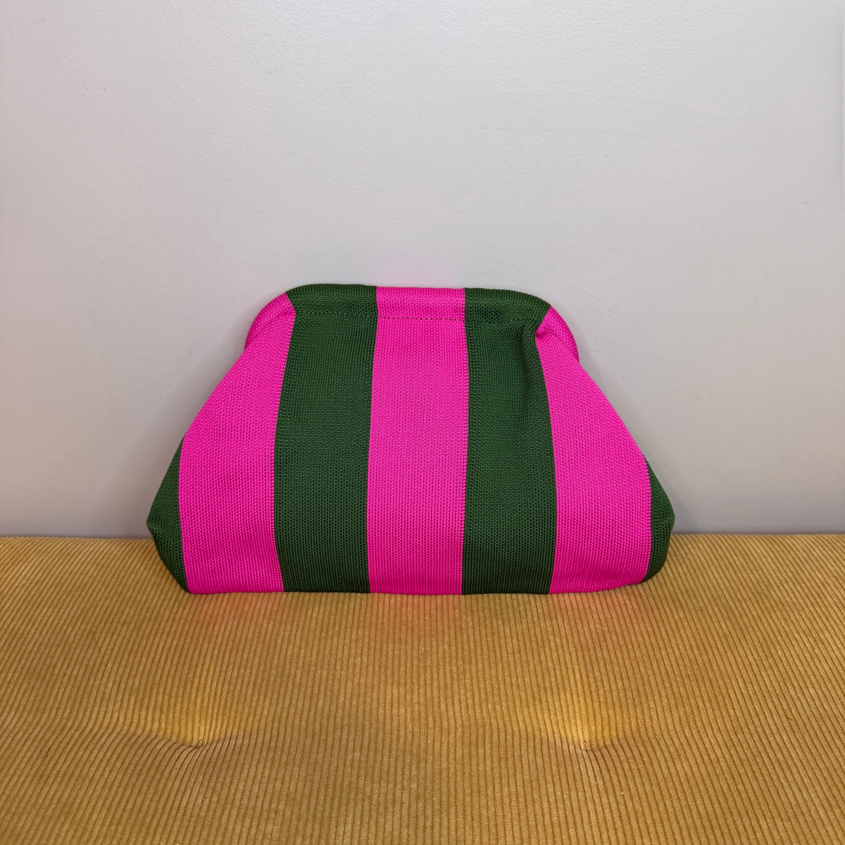 Emma Travel Clutch - Stripes + Chevron
