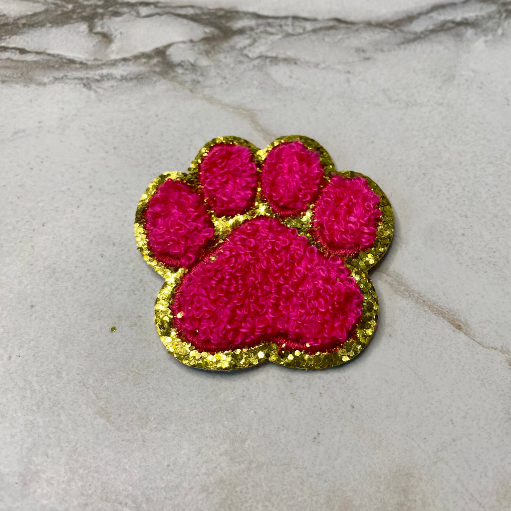 Patch Chenille - Paw Print
