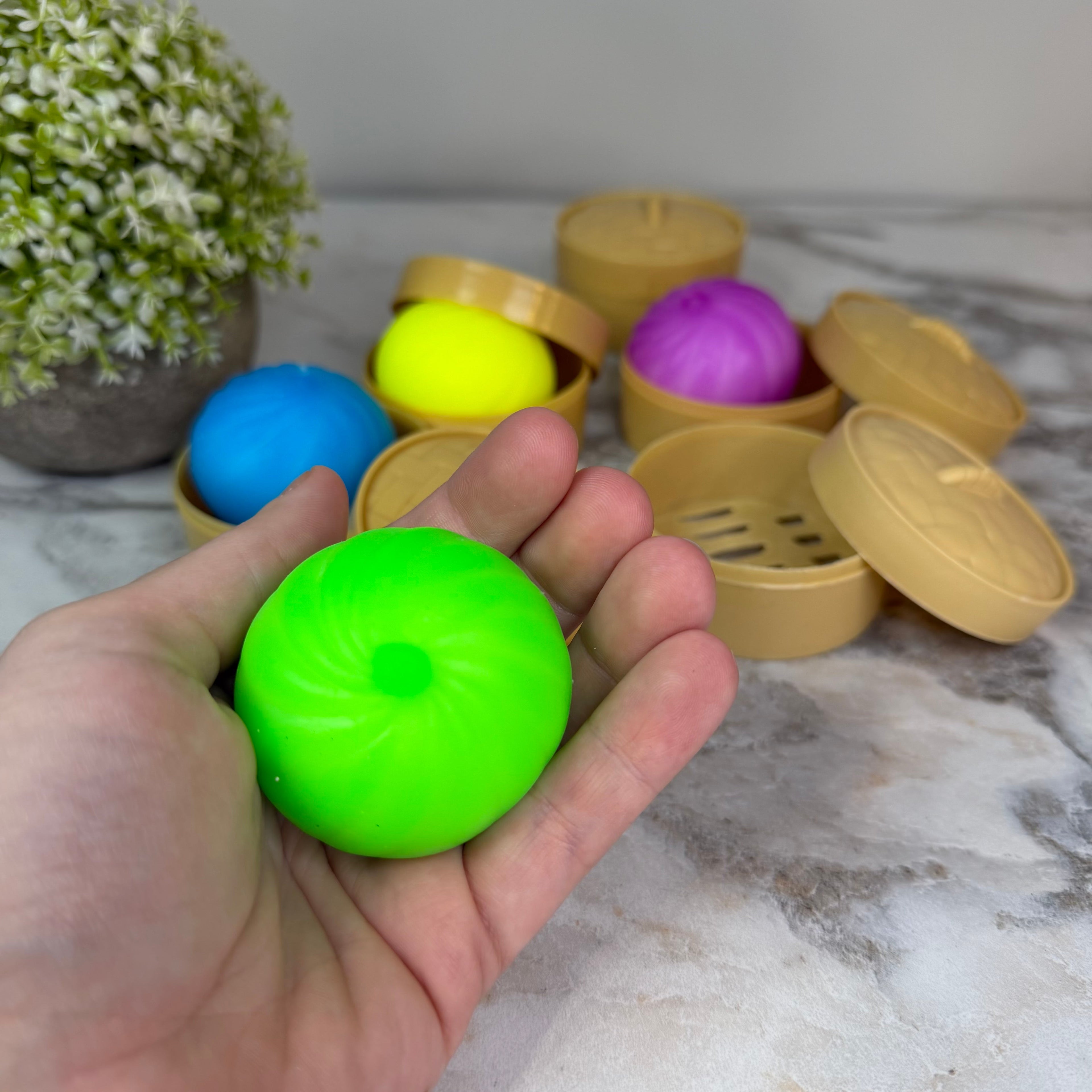 Squishy Toy - Mini Dumpling, Solids