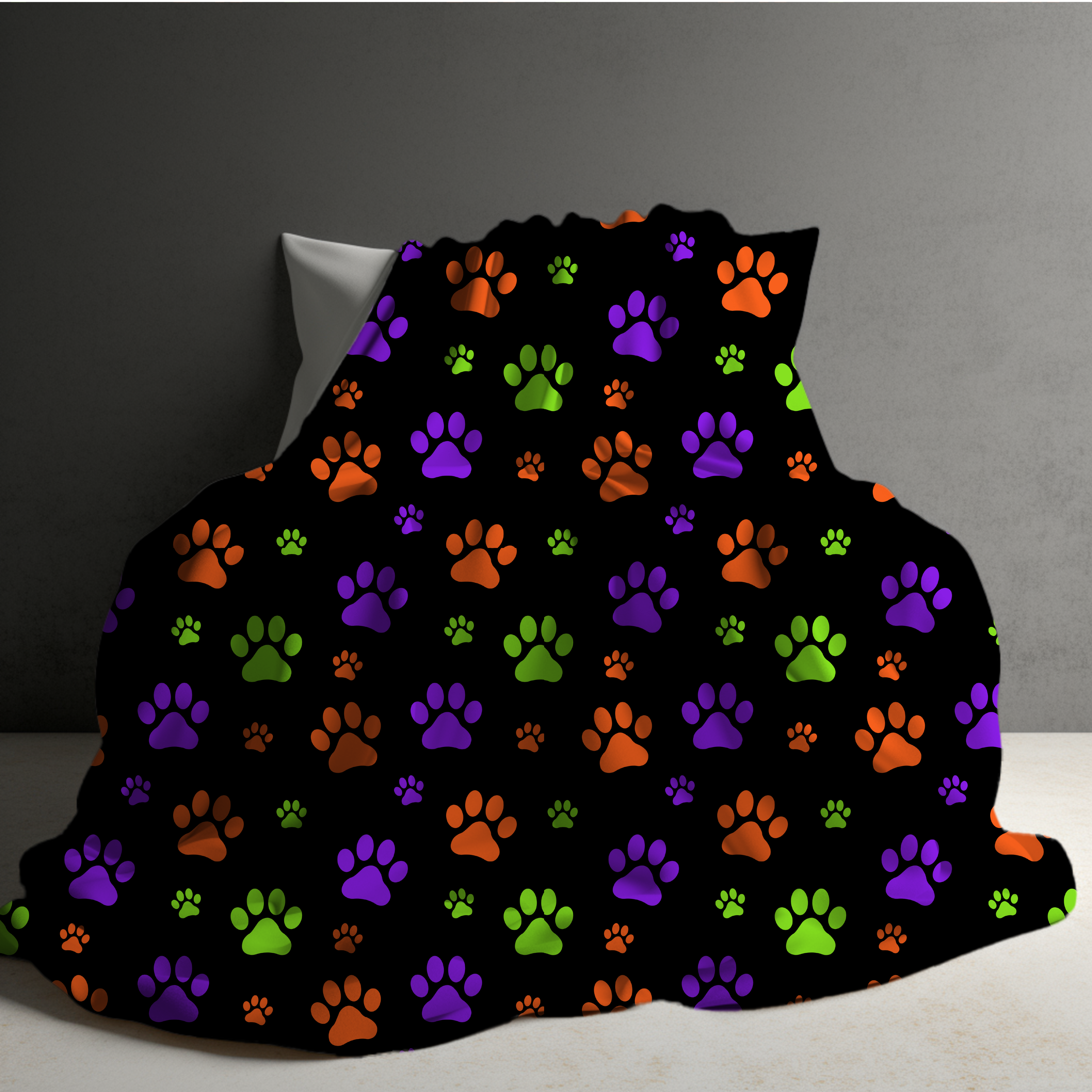 Blanket Halloween #30 - Paw Print - PREORDER