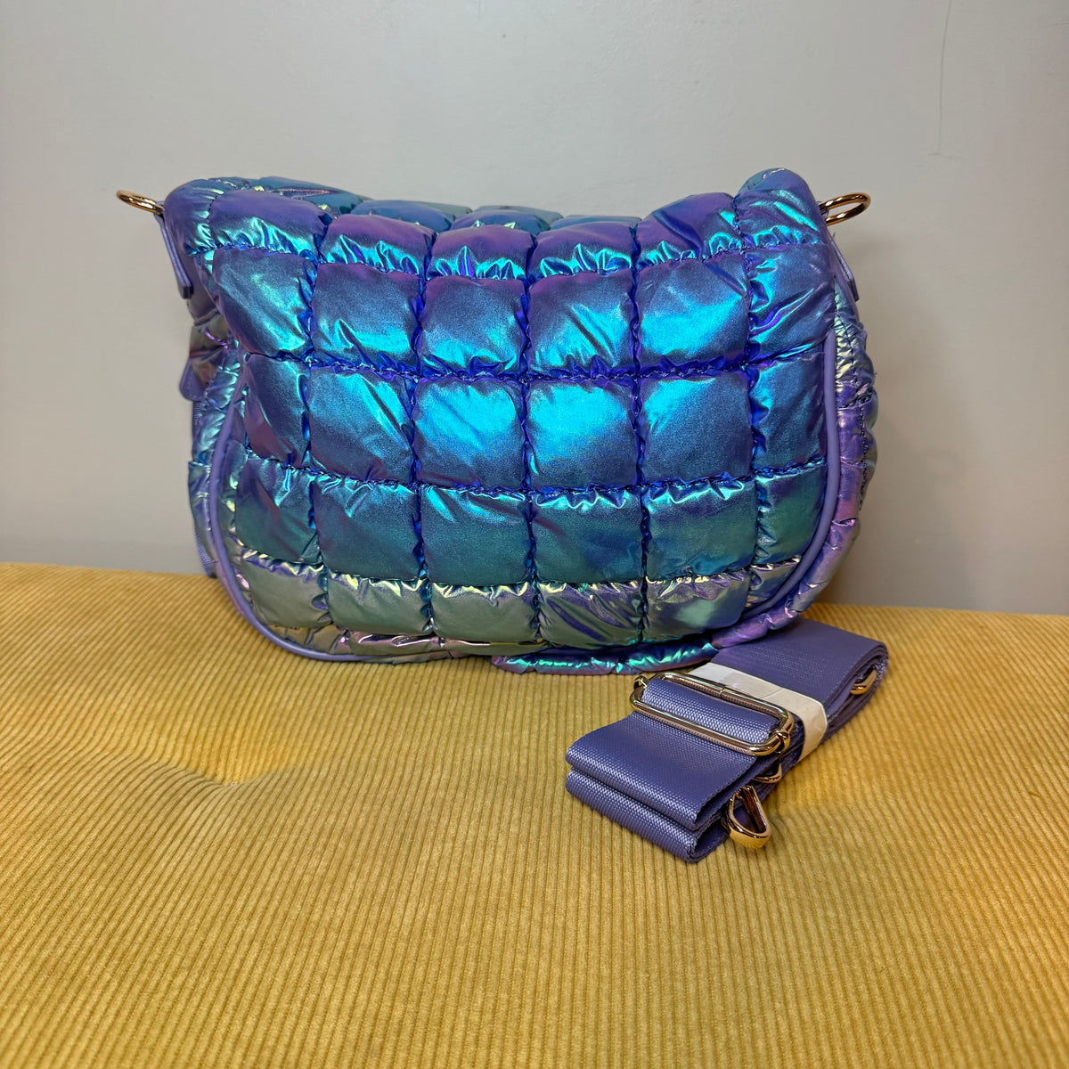 The Roni Nylon Crossbody - Puffer