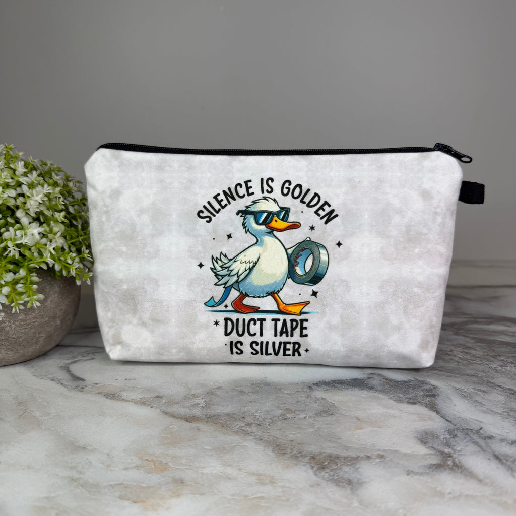 Pouch - Humor, Silence Duct Tape