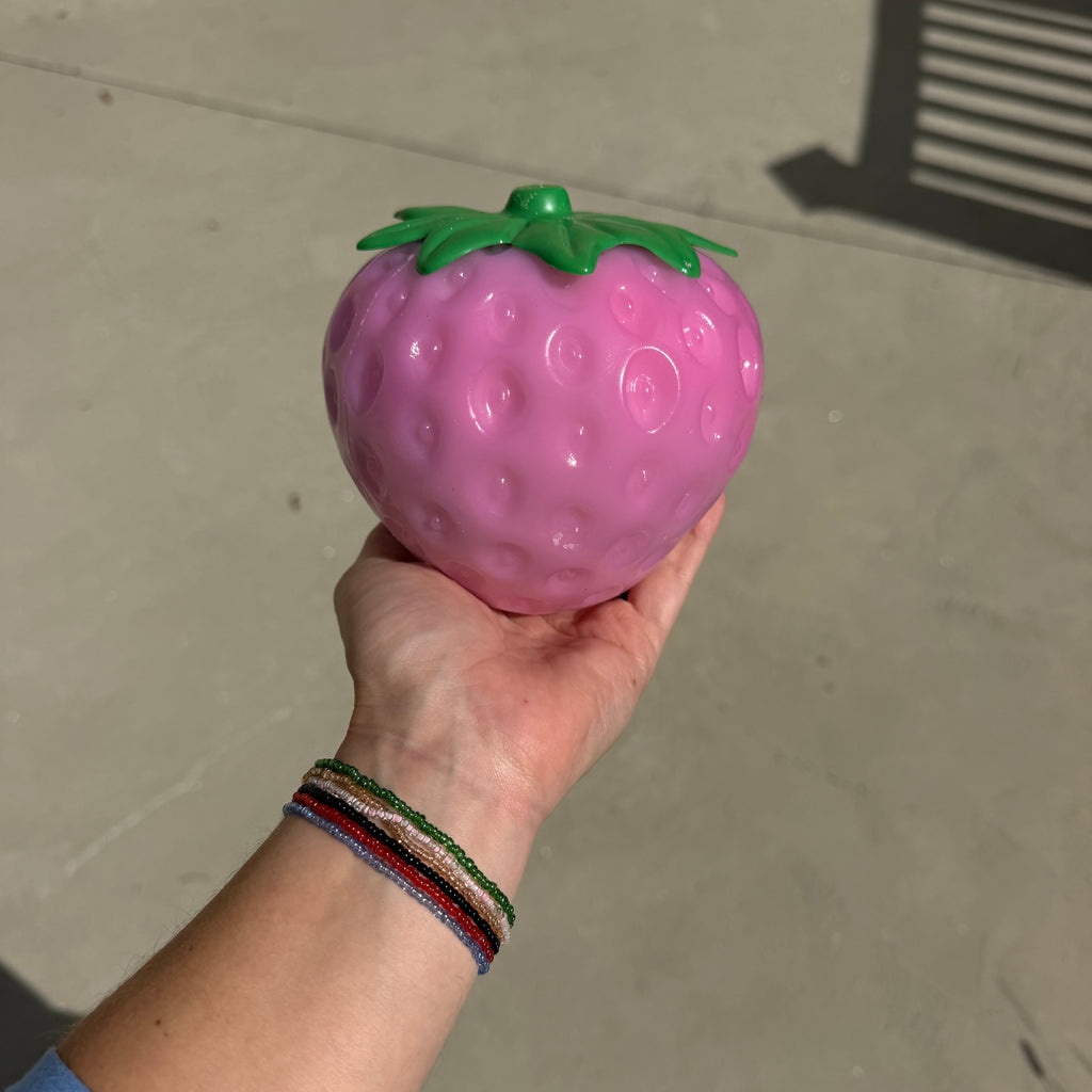 Squishy Toy - Color Changing Strawberry Dough, Jumbo