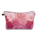 Pouch - Floral Pink Purple Ombré Roses