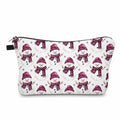 Pouch - Christmas - Snowman Maroon