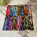 Bookmark - Cats Stained Glass Mix