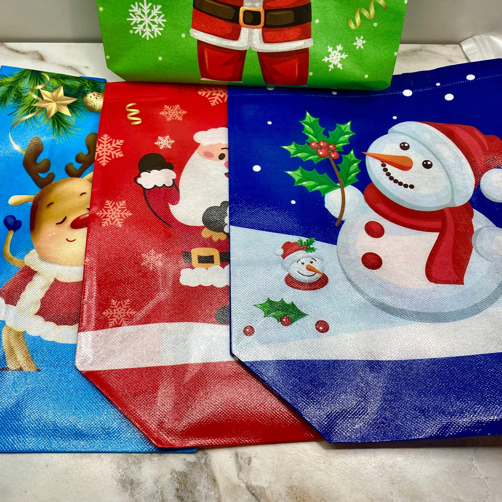 Reusable Tote Bag - Christmas Characters