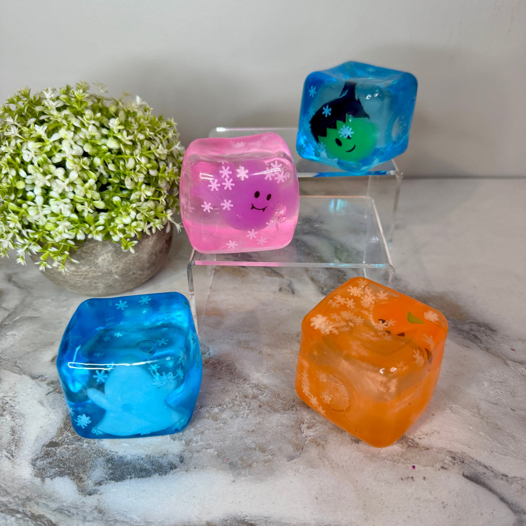 Squishy Toy - Halloween Cube