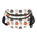 The Roni Nylon Crossbody - Halloween Fall - Bow Pumpkin