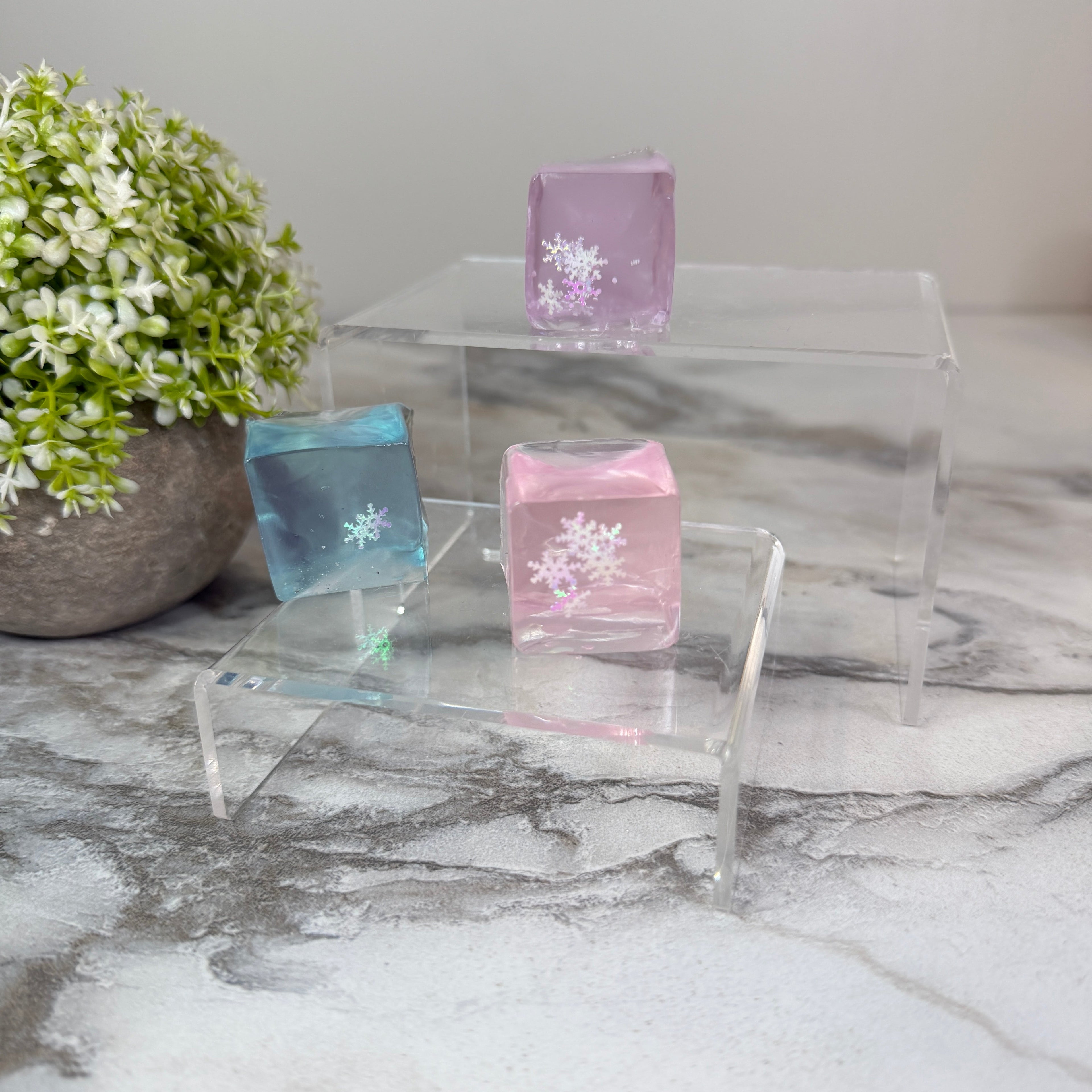 Squishy Toy - Ice Cube Snowflake